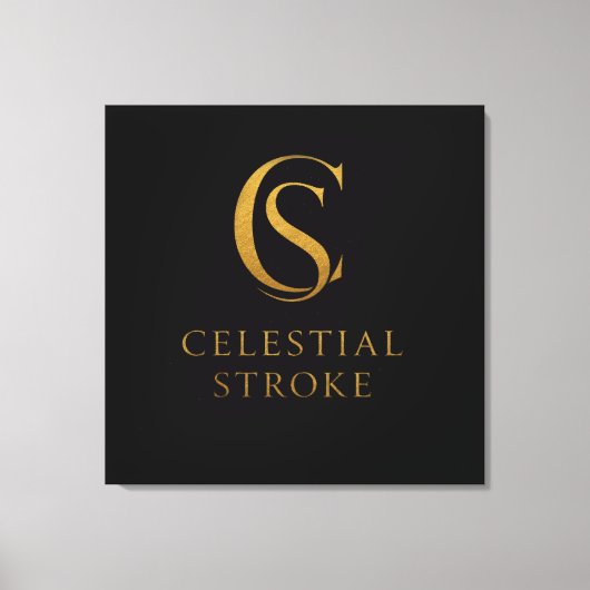 Celestial Stroke キャンバスプリント (正面)