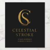 Celestial Stroke ワインラベル (シングルラベル)