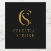 Celestial Stroke ワインラベル (シングルラベル)
