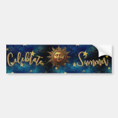 Celestial Summer Celebrate Summer  バンパーステッカー (正面)