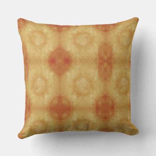 Celestial Sun Abstract クッション (裏面)