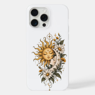 Celestial Sun and Moon iPhone 15 Pro Max Case - マイ Maxケース