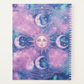Celestial Sun & Moon Mandala Galaxy Nebula プランナー手帳 (裏面)