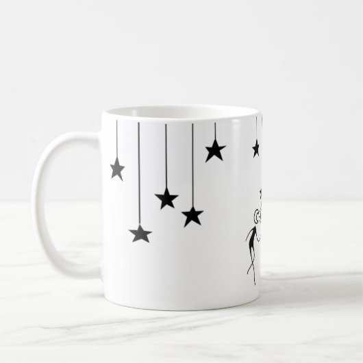 Celestial Sun & Moon Mug コーヒーマグカップ (左)