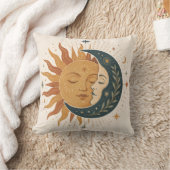 Celestial Sun Moon Pillow クッション (ブランケット)