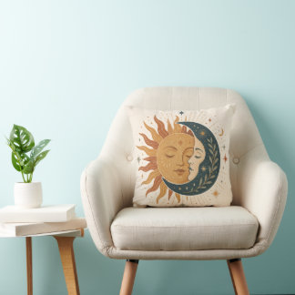 Celestial Sun Moon Pillow クッション