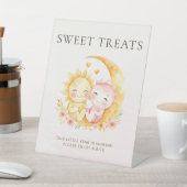 Celestial Sun Moon Sweet Treats Baby Shower 台座サイン (インサイチュ)
