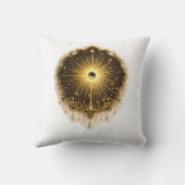 Celestial Sun Moon Symbol Sacred Cosmic Balance クッション (裏面)