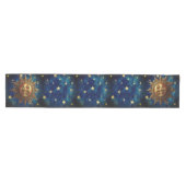 Celestial Sun Personalized ミディアムテーブルランナー (横)