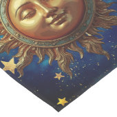 Celestial Sun Personalized ミディアムテーブルランナー (コーナー)