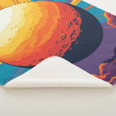 Celestial Sunset Sherpa Blanket シェルパブランケット (3/4)