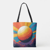 Celestial Sunset Tote Bag トートバッグ (裏面)