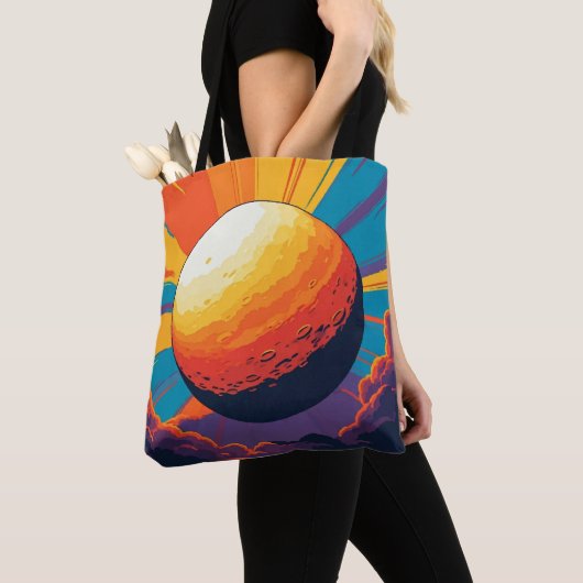 Celestial Sunset Tote Bag トートバッグ (クローズアップ)