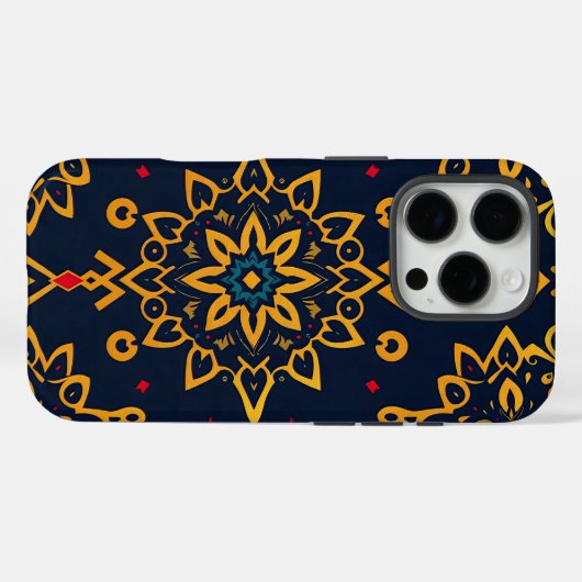  Celestial Symmetry Smartphone Case Case-Mate iPhoneケース (裏面 (横))