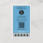 Celestial Tarot Sun Tattoo Artist Piercer Logo 名刺 (裏面)