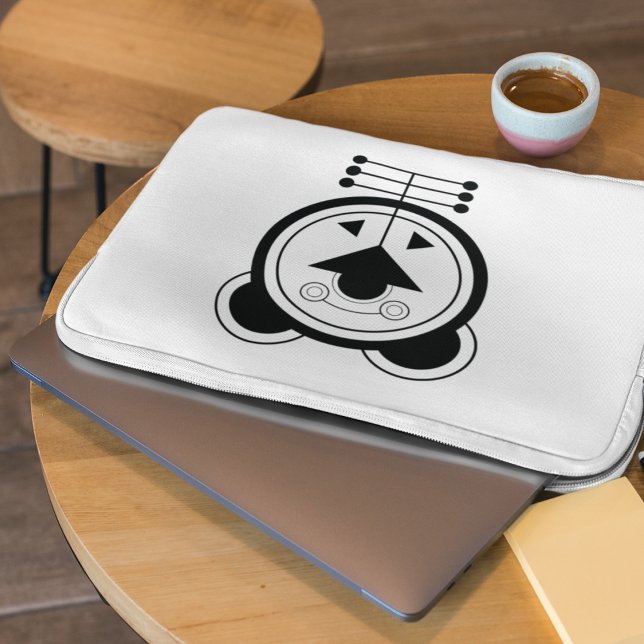 Celestial Tatsu Dragon Zodiac ラップトップスリーブ (Carry bold zodiac energy everywhere with the Tatsu Dragon laptop sleeve.)