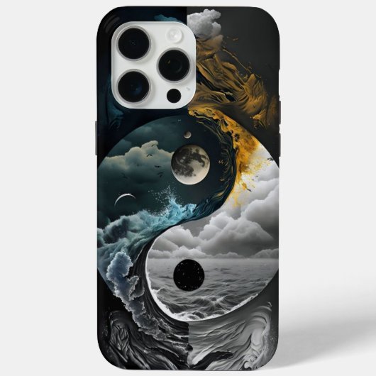Celestial Tides フォンケース Case-Mate iPhoneケース (裏面)