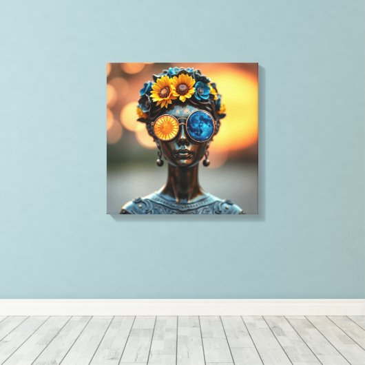 Celestial Vision キャンバスプリント (インサイチュ (ウッドフロア))