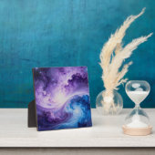 Celestial Vortex: Indigo and Amethyst フォトプラーク (インサイチュ)