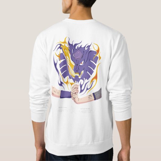 🌀Celestial Warrior & Nine-Tailed Spirit   スウェットシャツ (裏面)