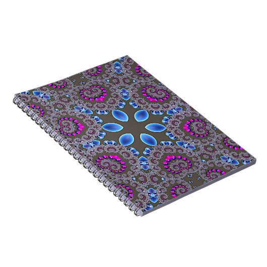 Celestial Whirl Spiral Notebook ノートブック (右側)