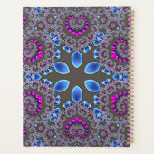 Celestial Whirl Spiral Notebook プランナー手帳 (裏面)