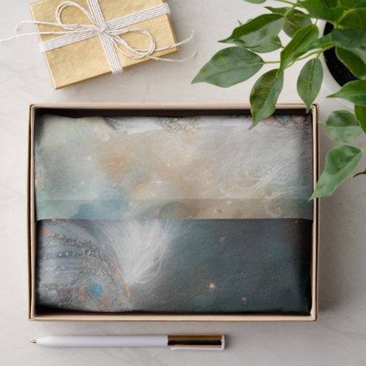 Celestial White Horse Magic Decoupage 薄葉紙 (ギフト)