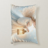 Celestial Winter Angel Lantern of Comfort アクセントクッション (正面(垂直))