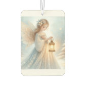 Celestial Winter Angel Lantern of Comfort カーエアーフレッシュナー (裏面)