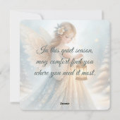 Celestial Winter Angel Lantern of Comfort シーズンカード (裏面)