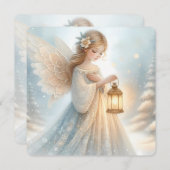 Celestial Winter Angel Lantern of Comfort シーズンカード (正面/裏面)