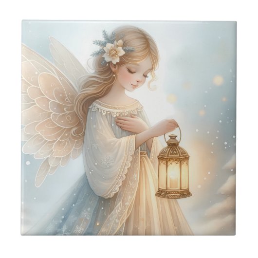 Celestial Winter Angel Lantern of Comfort タイル (正面)