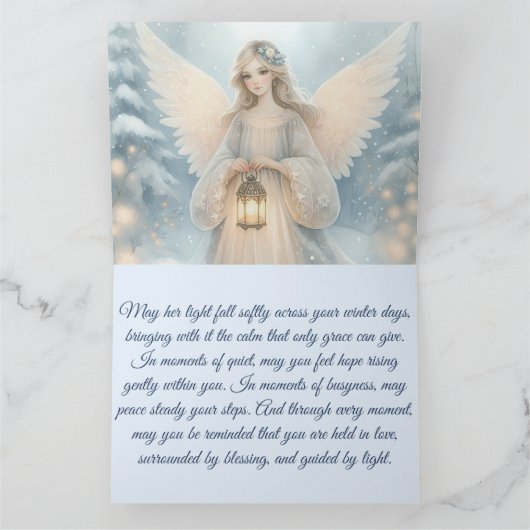 Celestial Winter Angel Lantern of Grace カード (内部)