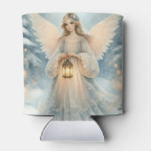 Celestial Winter Angel Lantern of Grace 缶クーラー (裏面)