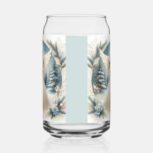 Celestial Winter Angel Lantern of Hope ガラス缶 (左)