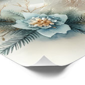 Celestial Winter Angel Lantern of Hope ポスター (コーナー)