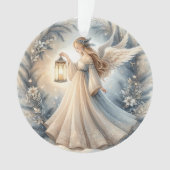 Celestial Winter Angel Lantern of Peace オーナメント (正面)
