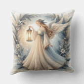 Celestial Winter Angel Lantern of Peace クッション (裏面)