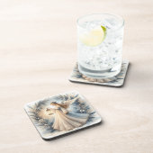 Celestial Winter Angel Lantern of Peace コースター (右側)