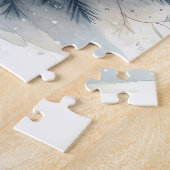 Celestial Winter Angel Lantern of Peace ジグソーパズル (側面)