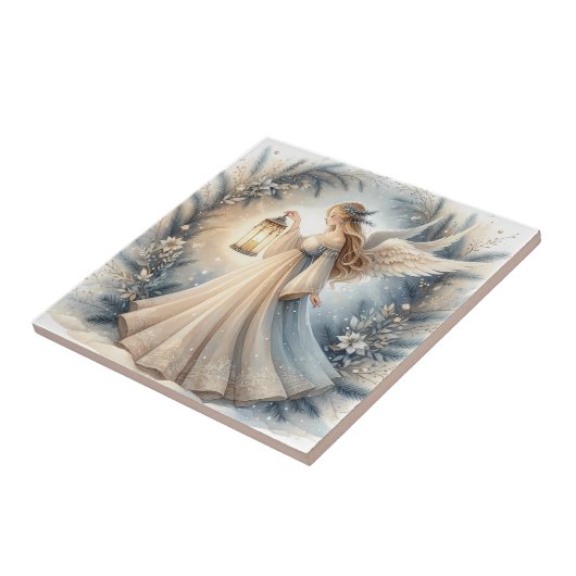 Celestial Winter Angel Lantern of Peace タイル (側面)