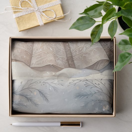 Celestial Winter Angel Lantern of Peace 薄葉紙 (ギフト)