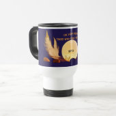 Celestial Wisdom Blue Travel Mug トラベルマグ (正面左)