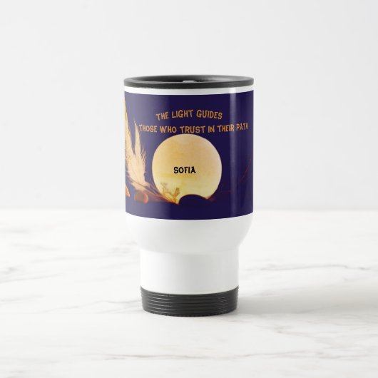 Celestial Wisdom Blue Travel Mug トラベルマグ (中央)