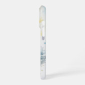 Celestial Wolf Night Sky Gold Filigree iPhone 16 P iPhoneケース (左側面)