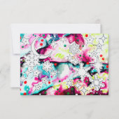 Celestial Yule Card 招待状 (正面)