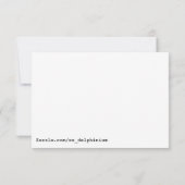 Celestial Yule Card 招待状 (裏面)