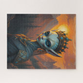 Celestialara Alien Elven Queen - Dark Fantasy ジグソーパズル (横)