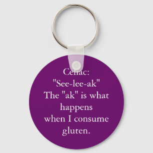 Celiac: "見リーak"のkeychain キーホルダー