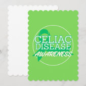 Celiac Disease Awareness 2026 サンキューカード (正面/裏面)